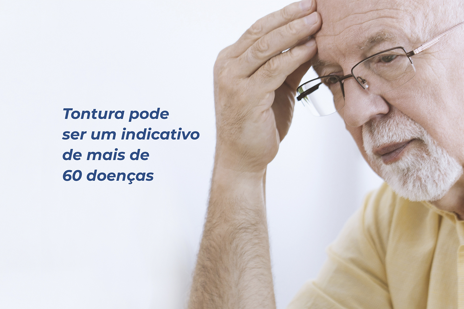 Tontura pode ser um indicativo de mais de 60 doenças - Hospital ...